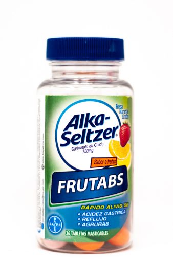 Imagen de ANTIÁCIDO BAYER FRUTABS 36.00 UND