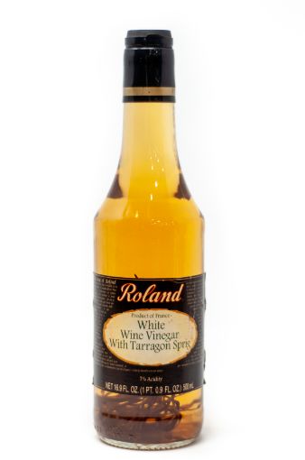 Imagen de VINAGRE ROLAND DE VINO BLANCO CON TARRAGON BOTELLA 500 ML