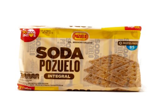 Imagen de GALLETA POZUELO SODA INTEGRAL 8 UND 176.00 G