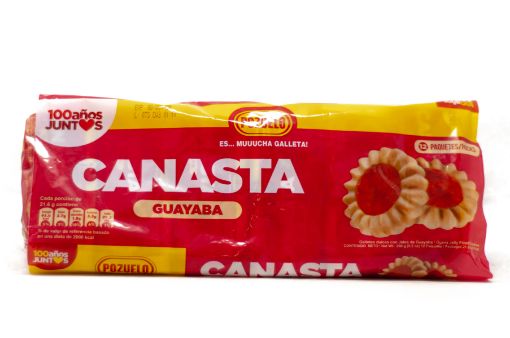 Imagen de GALLETA POZUELO CANASTA GUAYABA DOCENA 260 G