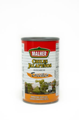 Imagen de CHILE MALHER JALAPEÑO TROCITOS EN ESCABECHE  80.00 G