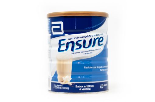 Imagen de COMPLEMENTO ALIMENTICIO ENSURE VAINILLA EN POLVO 850.00 G