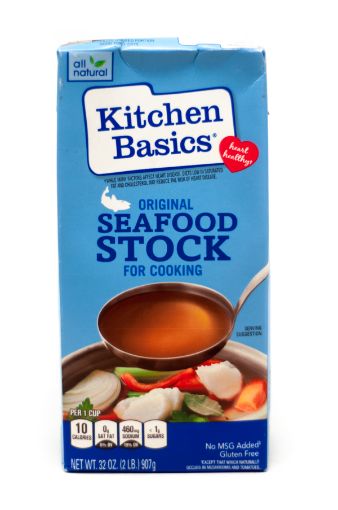 Imagen de CALDO DE MARISCOS KITCHEN BASICS 907 G