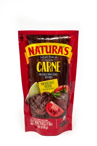 Imagen de SALSA NATURAS LISTA DE TOMATE CON CARNE 200,00 g 