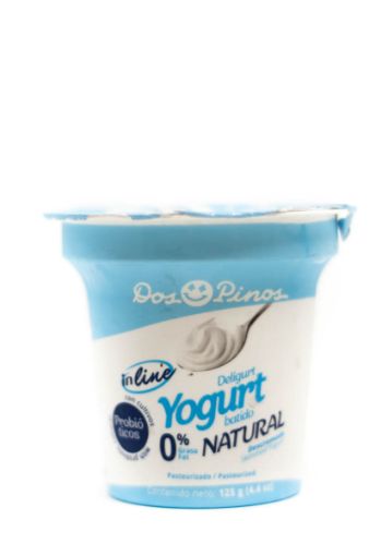 Imagen de YOGURT NATURAL DOS PINOS DELIGURT IN LINE 125 g 