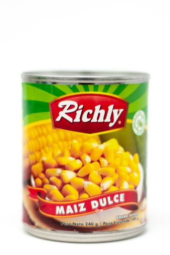 Imagen de MAÍZ DULCE RICHLY LATA 149.00 G