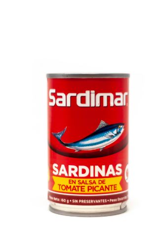Imagen de SARDINA SARDIMAR EN SALSA DE TOMATE PICANTE 75.00 G