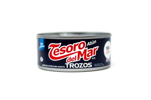 Imagen de ATÚN TESORO DEL MAR LOMO EN TROZOS EN ACEITE 105.00 G