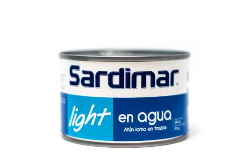 Imagen de ATÚN SARDIMAR LIGHT LOMO EN TROZOS EN AGUA 170 G