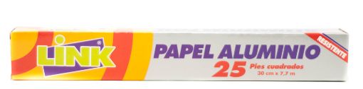 Imagen de PAPEL ALUMINIO LINK 25 PIES 1.00 UND
