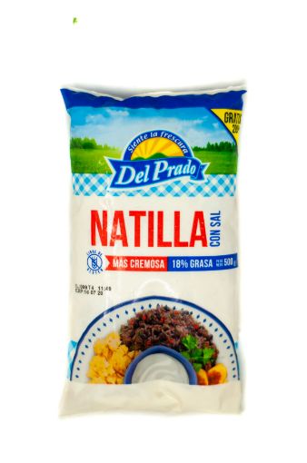 Imagen de NATILLA DEL PRADO CON SAL MAS CREMOSA 500.00 G