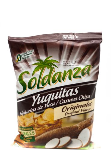 Imagen de HOJUELAS DE YUCA SOLDANZA YUQUITAS 45 G