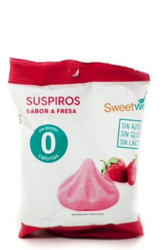 Imagen de SUSPIROS SWEETWELL FRESA SIN AZÚCAR 15 G