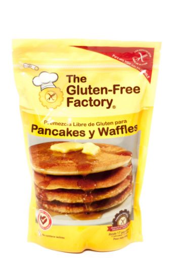 Imagen de PREMEZCLA THE GLUTEN FREE FACTORY PANCAKES Y WAFFLES 540 G 1X15 
