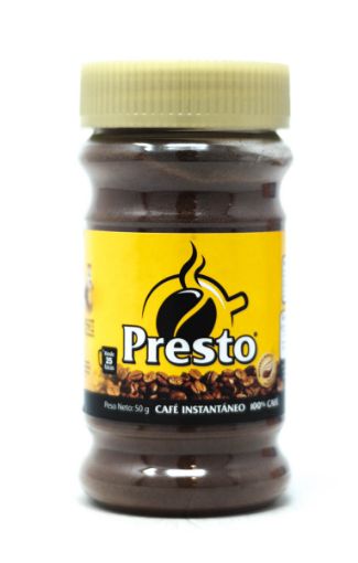 Imagen de CAFÉ INSTANTÁNEO PRESTO GRANULADO 50.00 G