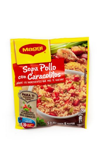 Imagen de SOPA MAGGI DE POLLO Y CARACOLITOS  57 G