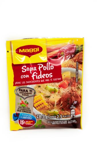 Imagen de SOPA MAGGI DE POLLO CON FIDEOS 28.00 G