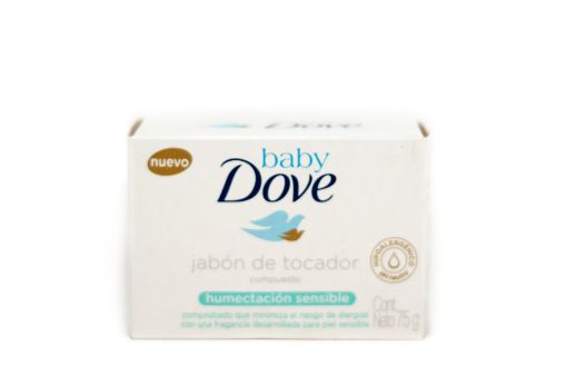 Imagen de JABON DE TOCADOR DOVE BABY 75 G