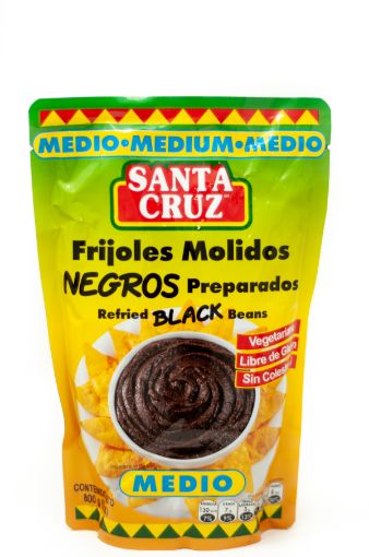 Imagen de FRIJOL SANTA CRUZ NEGRO MOLIDO PICANTE MEDIO DOYPACK 800 G