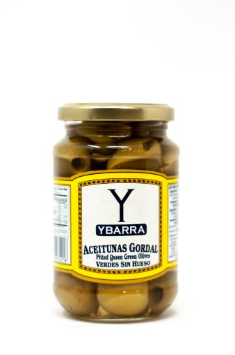 Imagen de ACEITUNA YBARRA GORDAL VERDE SIN HUESO 180 G