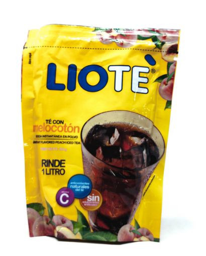 Imagen de BEBIDA LIOTÉ EN POLVO TÉ FRÍO CON MELOCOTÓN 100.00 G