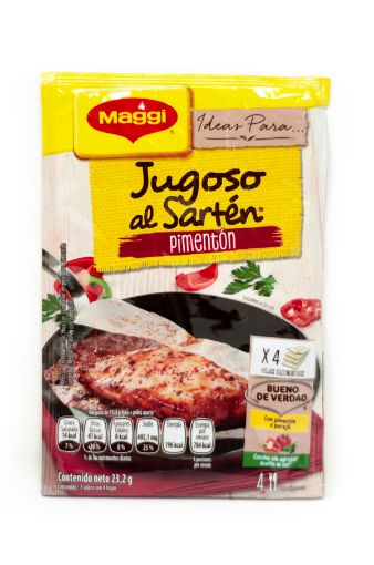 Imagen de SAZONADOR MAGGI JUGOSO AL SARTEN PIMENTON 23.2 G