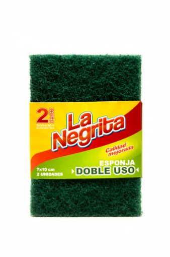 Imagen de ESPONJA LA NEGRITA DOBLE USO 2 UND