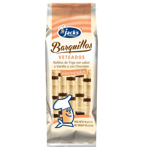 Imagen de BARQUILLO JACKS VETEADOS 85 G