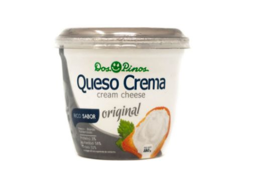 Imagen de QUESO CREMA DOS PINOS ORIGINAL 350.00 