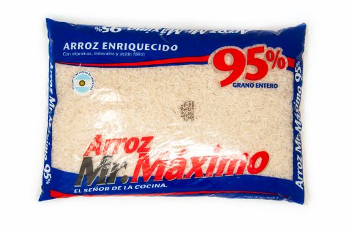 Imagen de ARROZ MR. MAXIMO ENRIQUECIDO 95% GRANO ENTERO 1800.00 G