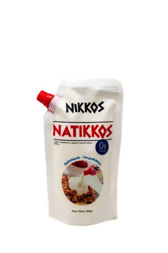 Imagen de SUSTITUTO DE NATILLA NIKKOS NATIKKOS A BASE DE YOGURT GRIEGO DOYPACK 330.00 G