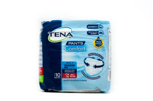 Imagen de ROPA INTERIOR TENA PANTS COMFORT DESECHABLE TALLA CH/M 10,00 und 
