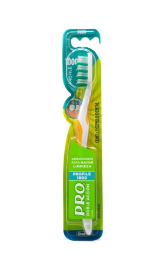 Imagen de CEPILLO DENTAL DURO ORAL-B PRO DOBLE ACCION PROFILE 1000 1 UND