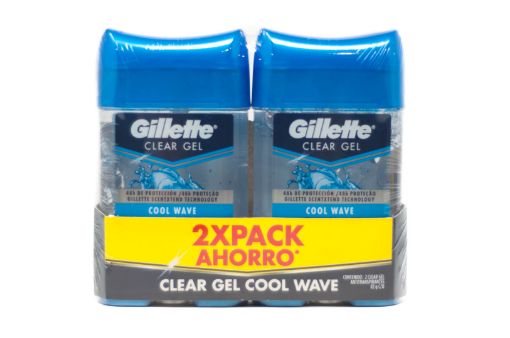 Imagen de OFERTA DESODORANTE  GILLETTE CLEAR GEL COOL WAVE  164.00 