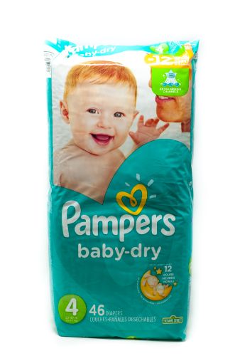 Imagen de PAÑAL  PAMPERS BABY DRY TALLA 4 46,00 und 