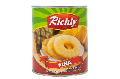 Imagen de PIÑA RICHLY RODAJAS LATA  490.00 G