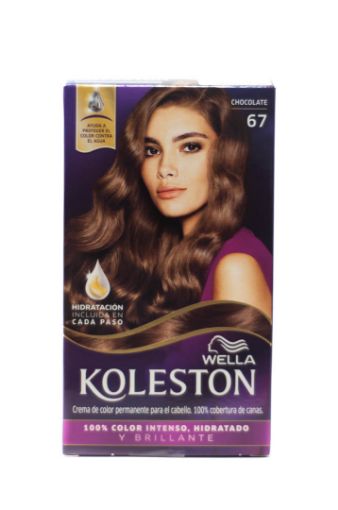 Imagen de TINTE PARA CABELLO KOLESTON # 67 1 UND