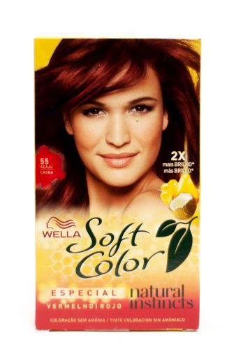 Imagen de TINTE PARA CABELLO SOFT COLOR # 55 1 UND