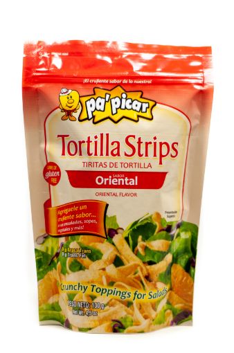 Imagen de TIRITAS PA'PICAR DE TORTILLA SABOR ORIENTAL 130 G