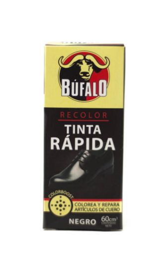 Imagen de TINTE PARA CALZADO BUFALO NEGRO 60 ML
