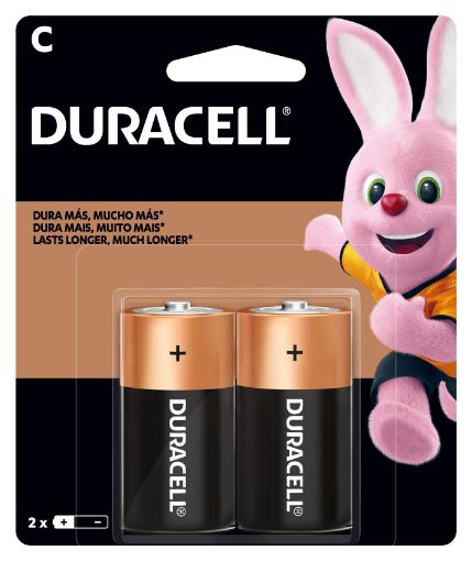 Imagen de BATERIA DURACELL ALCALINA C MN1400B2 2 und 