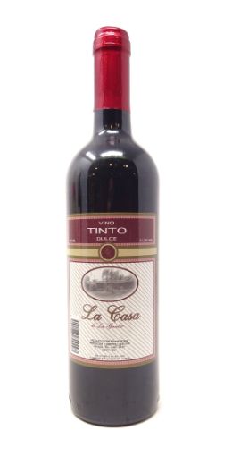 Imagen de VINO LA CASA TINTO DULCE 750 ML