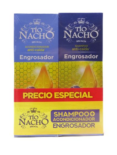 Imagen de OFERTA SHAMPOO TIO NACHO ENGROSADOR+ACONDICIONADOR PRECIO ESPECIAL 830 ml 