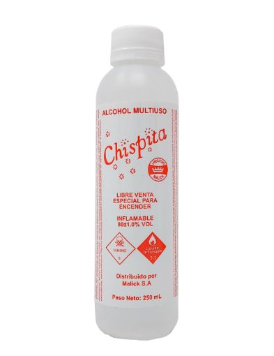 Imagen de ALCOHOL CHISPITA 250 ML 