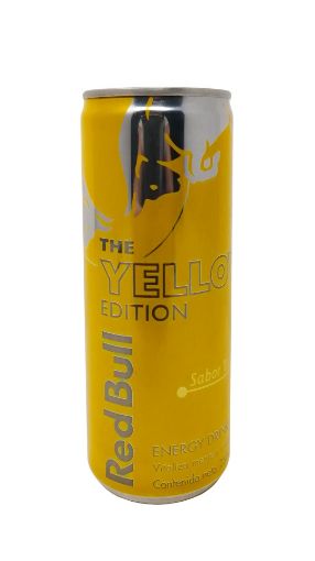 Imagen de BEBIDA ENERGETICA RED BULL THE YELLOW EDITION SABOR TROPICAL EN LATA 250 ML