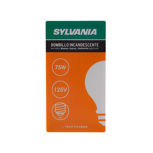 Imagen de BOMBILLO SYLVANIA OPACO 75 W