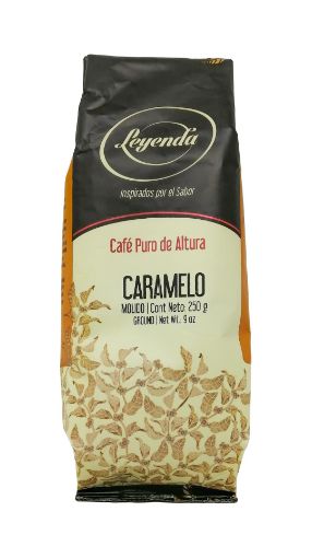 Imagen de CAFE MOLIDO LEYENDA CARAMELO 250 G