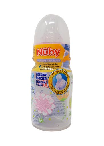 Imagen de BIBERON NUBY PEQUEÑO ESTAMPADO 1 UND