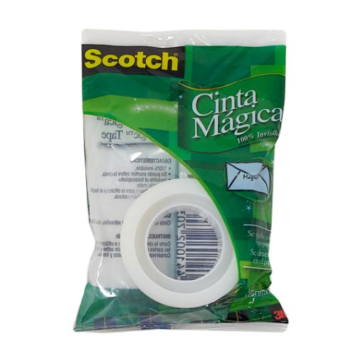 Imagen de CINTA  SCOTCH CINTA MAGICA PEQUEÑA 1,00 und 