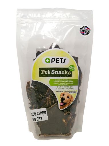 Imagen de SNACK MAS Q PETS PARA MASCOTAS HIGADO DE CERDO 100% NATURAL 300 g 